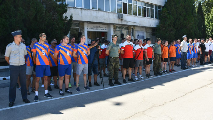 Във Варна се проведе първенство по волейбол от държавния военен шампионат