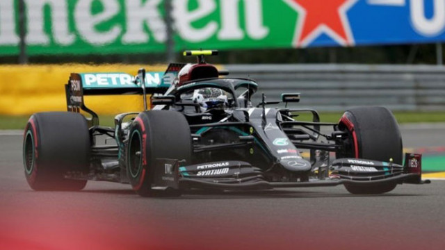 Мерцедес с Ботас и Хамилтън доминира и в Белгия