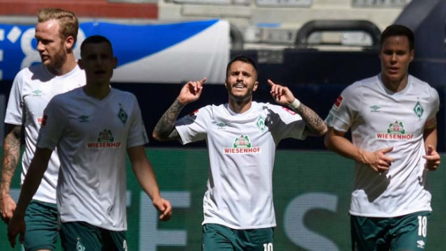 Вердер с нов ценен успех в битката за оцеляване