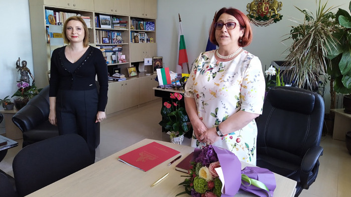 Съдия Светослава Колева вече и официално е част от екипа на Варненския апелативен съд