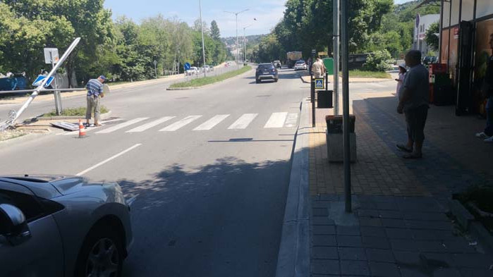 Шофьорът на камиона на практика е спасил живота на детето