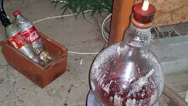 В Плевенско разбиха импровизирана нарколаборатория