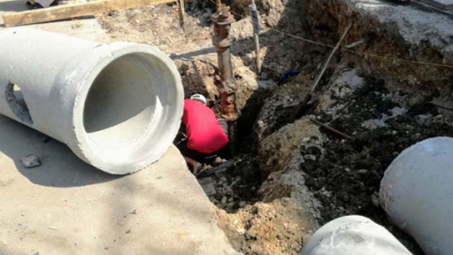 Възстановен е аварирал магистрален водопровод във Варна
