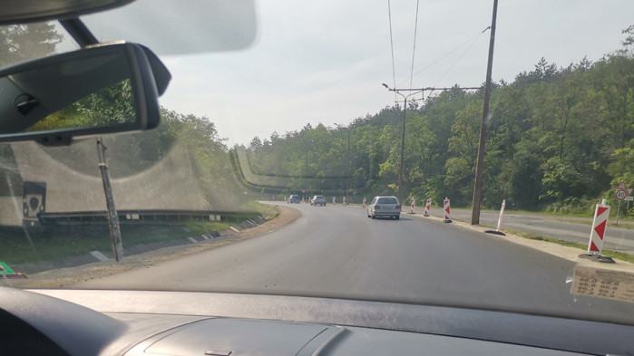 Запълниха дупките на Аспарухов мост, готови са и трасетата по изхода и входа на квартала (СНИМКИ)