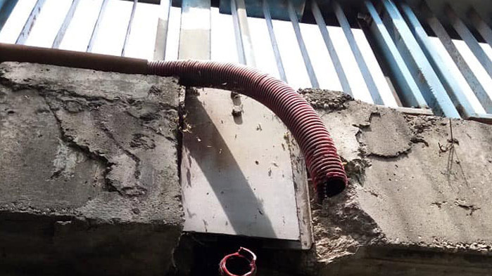 Откраднаха захранващ кабел за осветлението на Аспарухов мост (СНИМКИ)