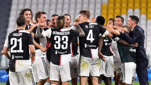 Ювентус стана шампион на Италия за девети пореден път