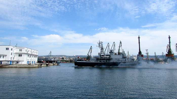 "Бодри" се завърна след участие в учение в Черно море