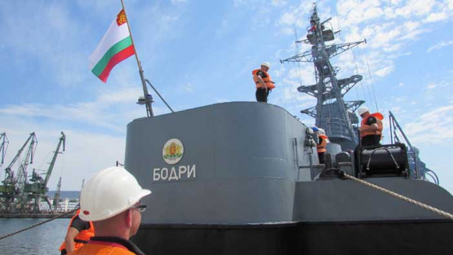 "Бодри" се завърна след участие в учение в Черно море