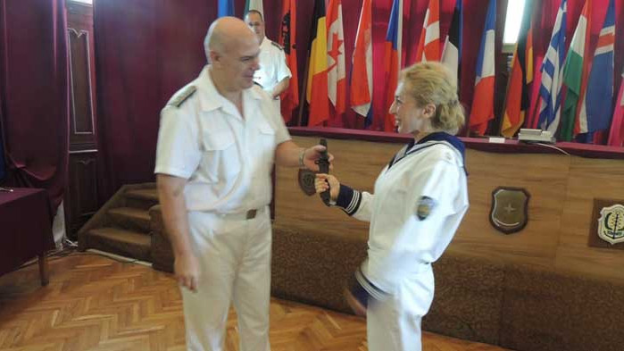 Награждаване на военнослужещи от военноморските сили