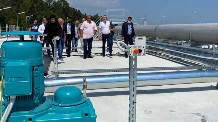 Борисов инспектира обновената пречиствателна станция на „Златни пясъци“