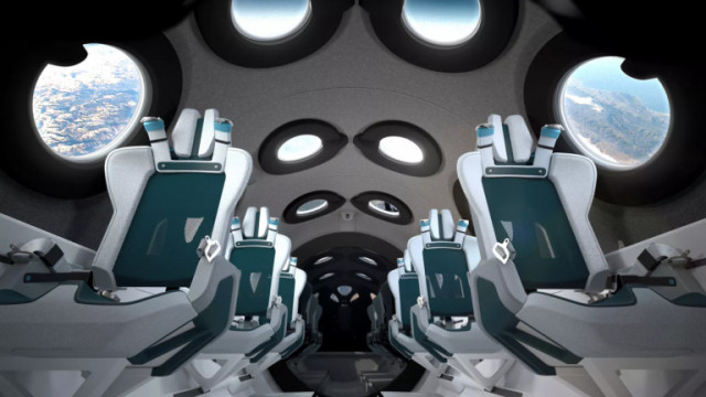 Virgin Galactic, Unity. Как изглежда туристическата совалка отвътре (СНИМКИ)
