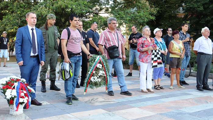 Русенци почетоха 152-ата годишнина от гибелта на Стефан Караджа