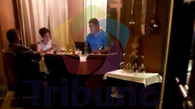 Идолите на протестиращите Хр. Иванов и Иво Мирчев на луксозна вечеря, а хората им са на амбразурата