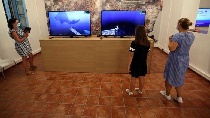 Гърция откри първия по рода си подводен музей