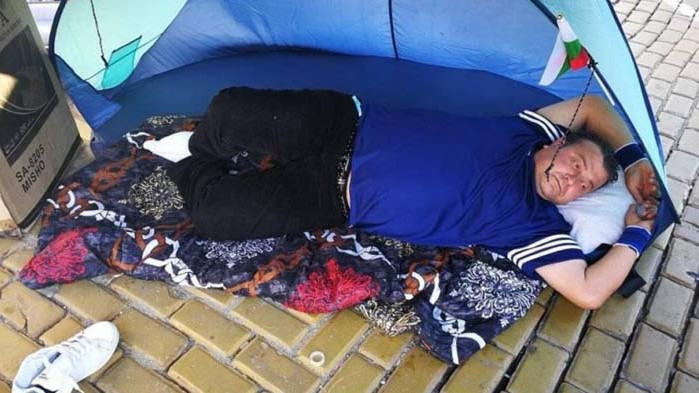 „Света Анна“: Протестиращият, обявил гладна стачка, е в отлично здраве, тръгнал си е сам